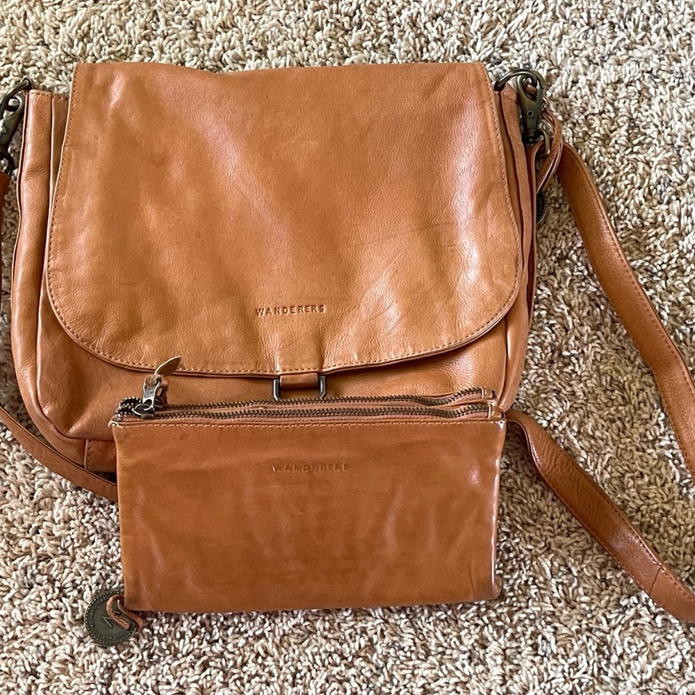 Wanderers Travel Co Crossbody and Wallet